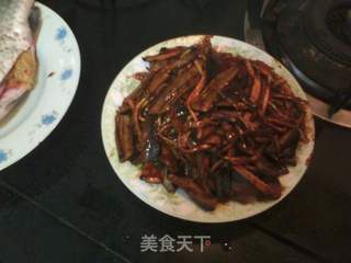 响油鳝丝的做法步骤:8