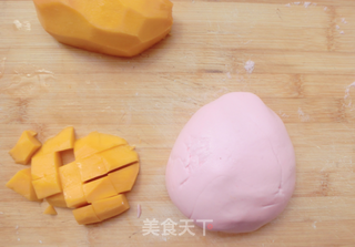 芒果糯米糍的做法步骤:5