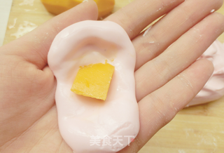 芒果糯米糍的做法步骤:6