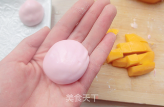 芒果糯米糍的做法步骤:7