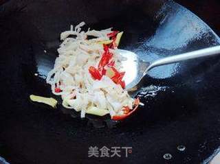 薄荷泡椒炒百叶的做法步骤:6