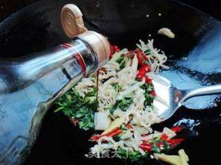薄荷泡椒炒百叶的做法步骤:8