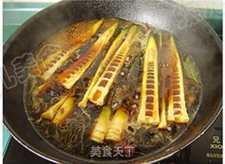 酱油手剥笋的做法步骤:10