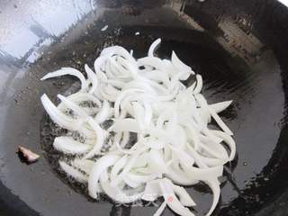 孜然洋葱肉丝的做法步骤:5