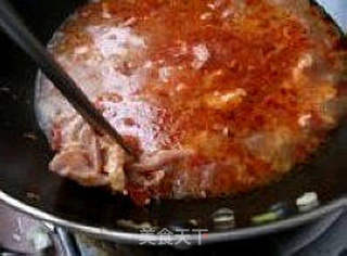 私房做法秘诀---------〖水煮肉片〗的做法步骤:9