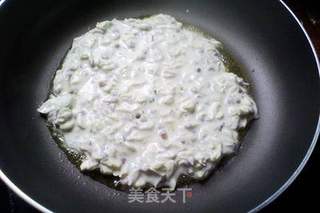 槐花煎饼的做法步骤:6