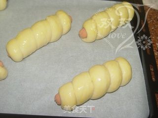 热狗卷的做法步骤:11