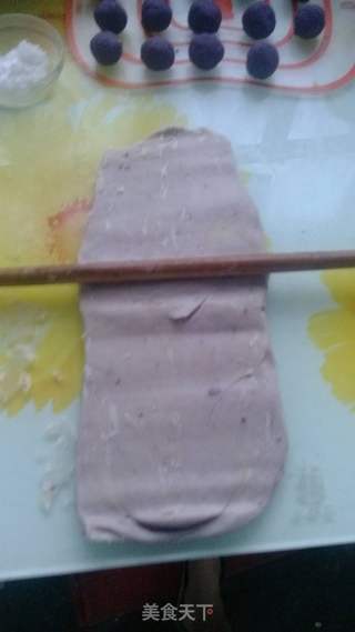 最爱那一抹紫色----紫薯酥的做法步骤:6