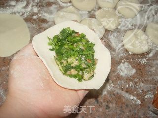 烫面苜蓿盒子饼的做法步骤：23