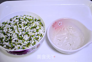 属于老妈的槐花蔓越莓米糕的做法步骤:4