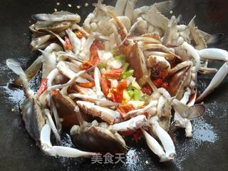 红烧螃蟹的做法步骤:5