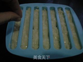 砂糖无油蛋糕条的做法步骤:6