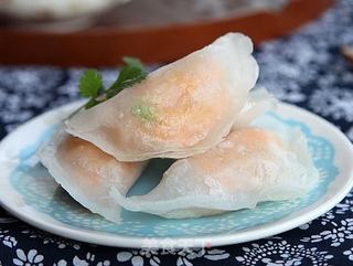 香煎水晶虾饺的做法步骤:12