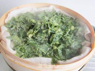 莴笋叶饭的做法步骤:7