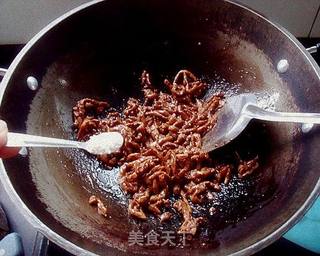 京酱肉丝的做法步骤:8