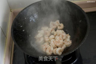 清爽鲜美易消化的超级好菜—韭菜苔炒虾仁的做法步骤:9