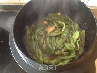 白果炖豆角的做法步骤：4