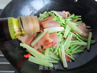 干锅腊肉的做法步骤:11