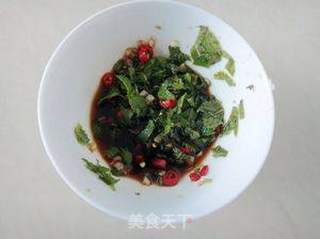 一口下去满齿留香——薄荷拌豆腐的做法步骤:5