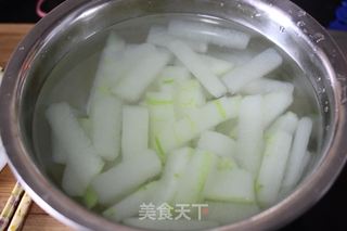 【橙汁冬瓜条】——零厨艺也能成功的祛暑小零食的做法步骤：3