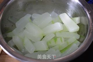 【橙汁冬瓜条】——零厨艺也能成功的祛暑小零食的做法步骤:4
