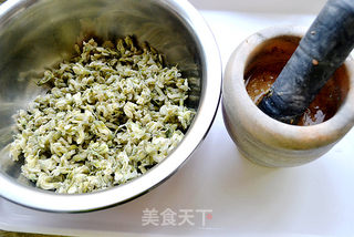 五月槐花香——蒸槐花的做法步骤:6