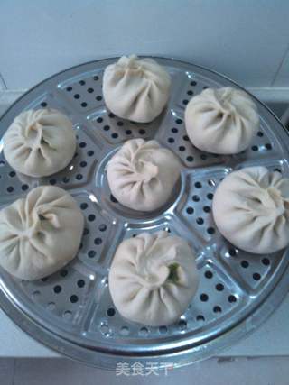 猪肉茴香菜包子!~~~~~的做法步骤:13