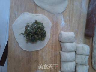 猪肉茴香菜包子!~~~~~的做法步骤:12