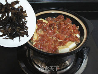 【木耳豆腐煲】的做法步骤:10