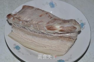 春笋回锅肉的做法步骤：3