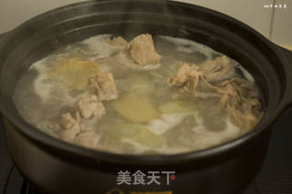 鲜醇营养安神清热健脾补肾的美味汤汁—玉米山药龙骨汤的做法步骤:7