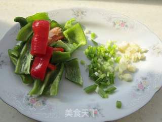 茄子焖黄豆的做法步骤:6