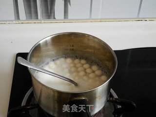醪糟桂花小圆子的做法步骤:5