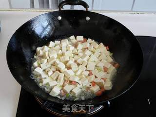 北极虾烩豆腐的做法步骤:9