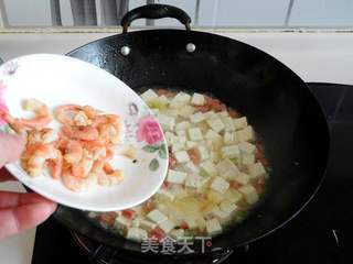 北极虾烩豆腐的做法步骤:11