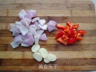 洋葱炒香菇的做法步骤:3