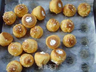 珍珠泡芙的做法步骤:10