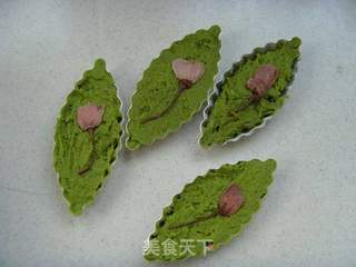 浪漫樱花---樱花抹茶费南雪的做法步骤:9