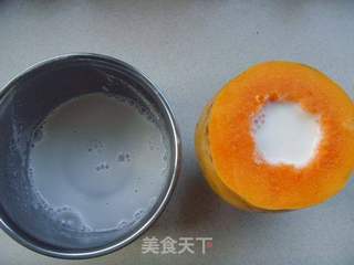 木瓜椰奶冻的做法步骤:5