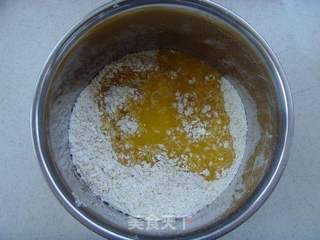 燕麦椰蓉饼干的做法步骤:3