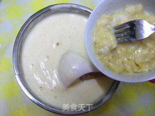 香蕉松饼的做法步骤:8