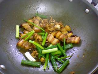 五花煮墨鱼的做法步骤:9