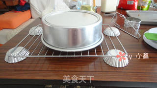 8寸戚风蛋糕制作方法的做法步骤:11