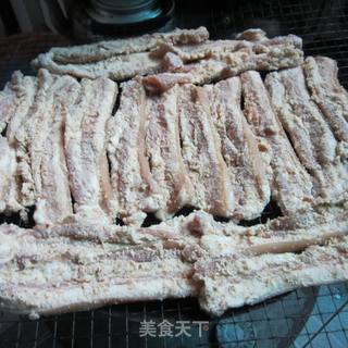 茶叶熏米粉肉的做法步骤：9