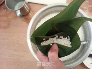 端午节了,给家人做的爱心粽子的做法步骤:6
