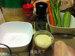 美式鸡肉什锦派的做法步骤：2