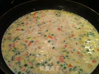 美式鸡肉什锦派的做法步骤：6