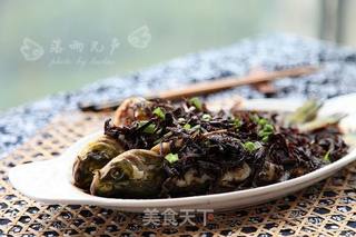 梅菜蒸汪刺鱼的做法步骤:8