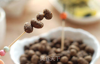 椒盐山药豆的做法步骤:4