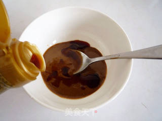 麻汁豇豆的做法步骤:3
